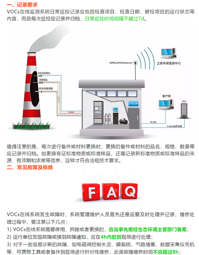 VOCs在線監(jiān)測(cè)系統(tǒng)日常運(yùn)行管理要求如何？